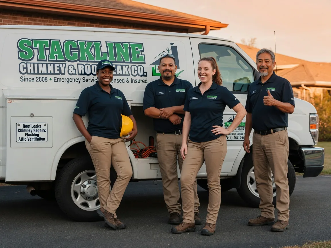 Chimney flashing repair company in Sharpes, FL